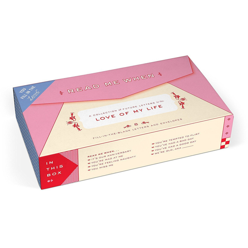 Knock Knock Letters to the Love of My Life Read Me When Box, currently priced at £10.78